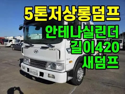 5톤 덤프 2017년식 사진 1